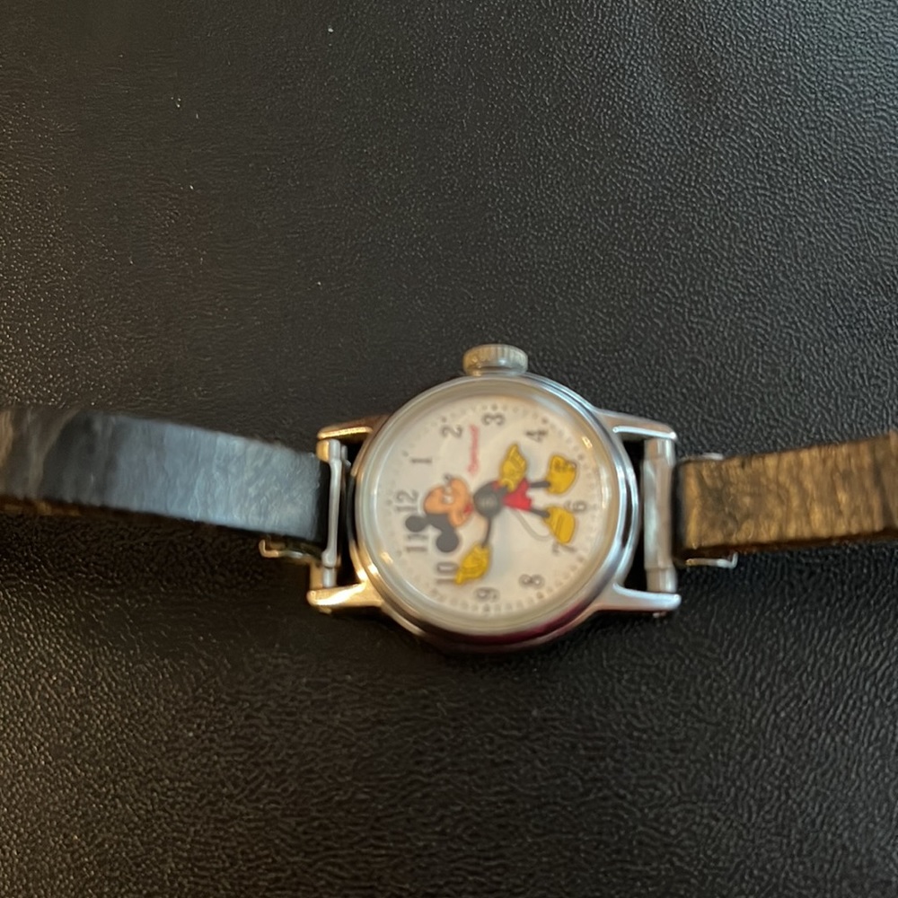 Disney 🔥🔥🔥 - Rare Vintage Ingersoll Mickey Mouse watch. Pre 1960.  🔥🔥🔥 - Picture 4 of 7